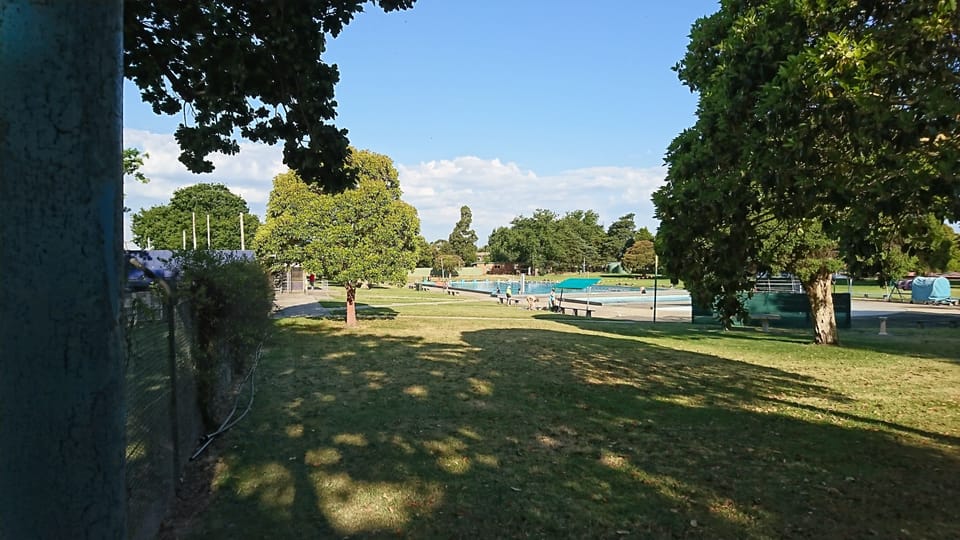 Seasonal outdoor pool