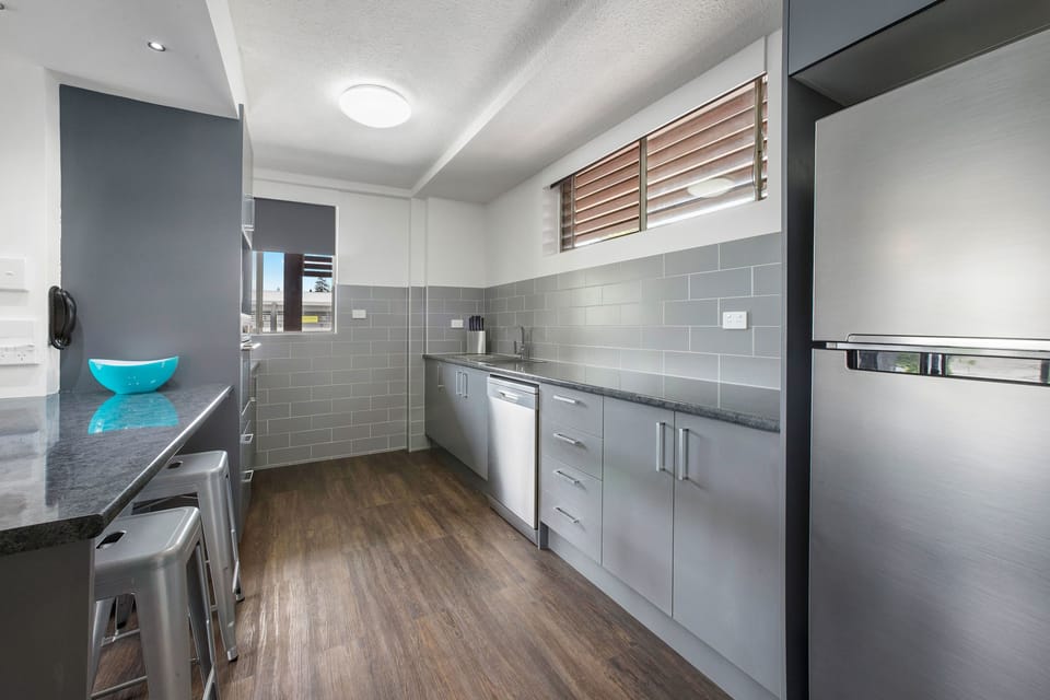 Family Suite, 3 Bedrooms, Courtyard View, Courtyard Area | Private kitchen | Coffee/tea maker, fridge, microwave (on request), electric kettle