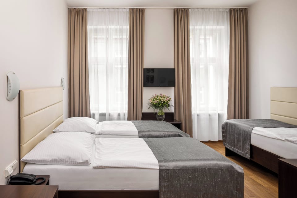 Standard Triple Room | Minibar, in-room safe, iron/ironing board, free WiFi