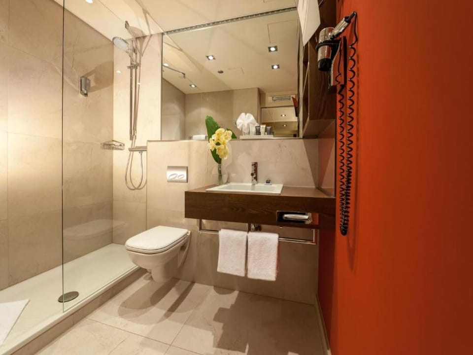 Standard Room, 2 Queen Beds, Non Smoking | Bathroom | Free toiletries, hair dryer, towels