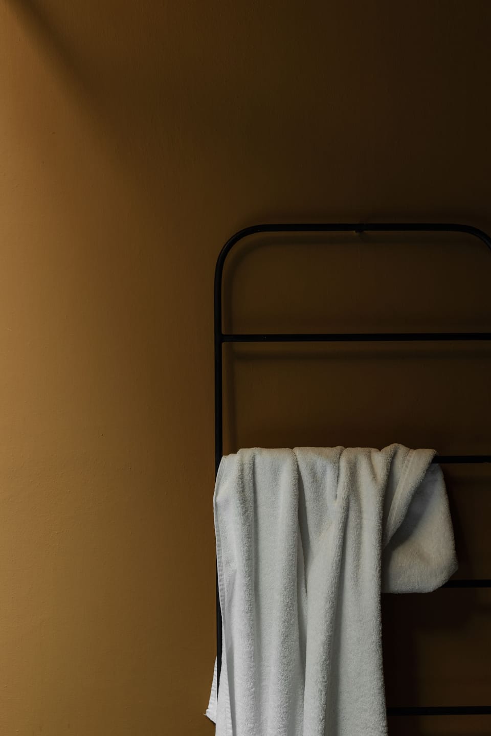 Designer toiletries, hair dryer, towels, soap