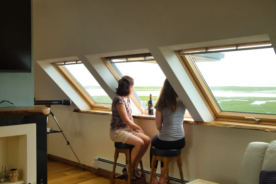 Watching the ships go by