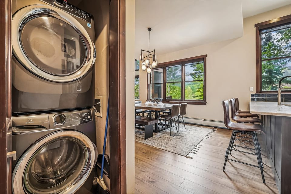 Laundry - Main Street Junction 29 - Breckenridge Vacation Rental