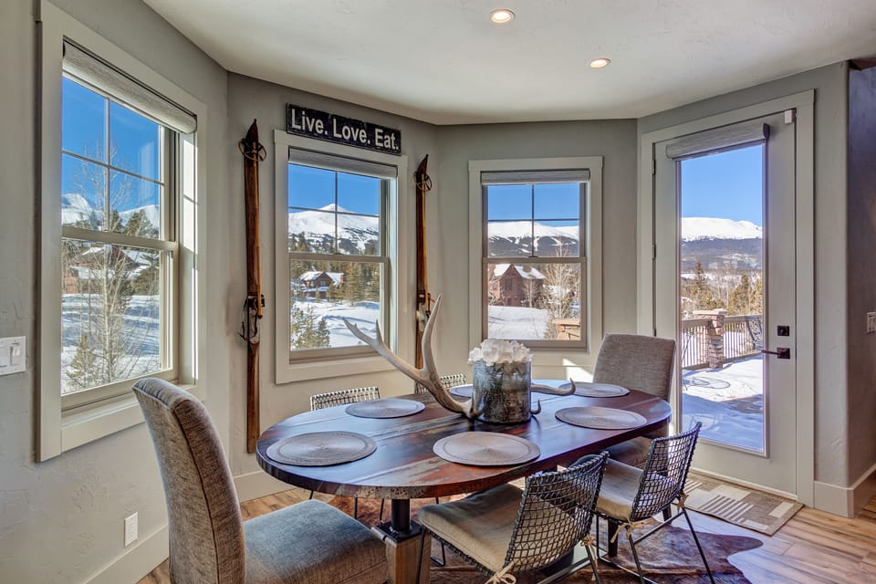 Dining Area - Creekside Escape - Breckenridge Vacation Rental