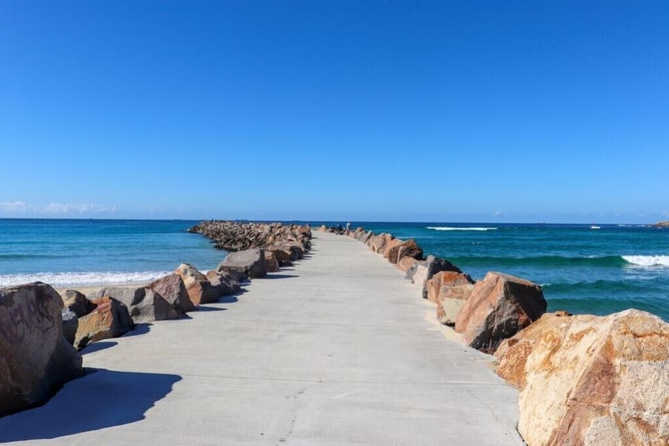 Enjoy a walk along the Breakwater