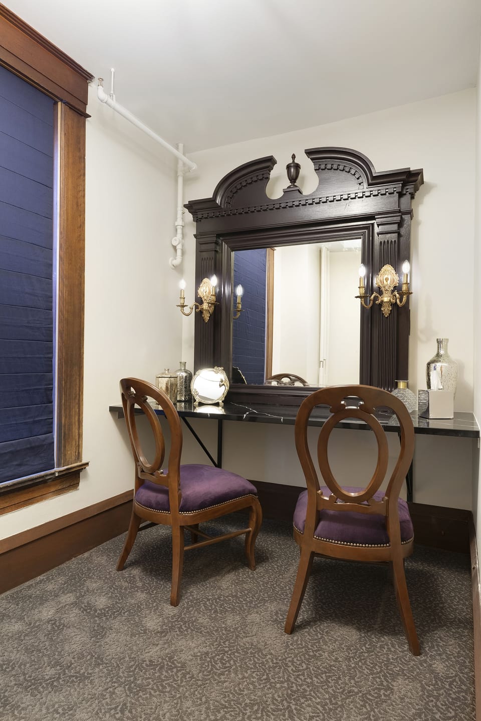 Premium bedding, pillowtop beds, blackout drapes, free WiFi