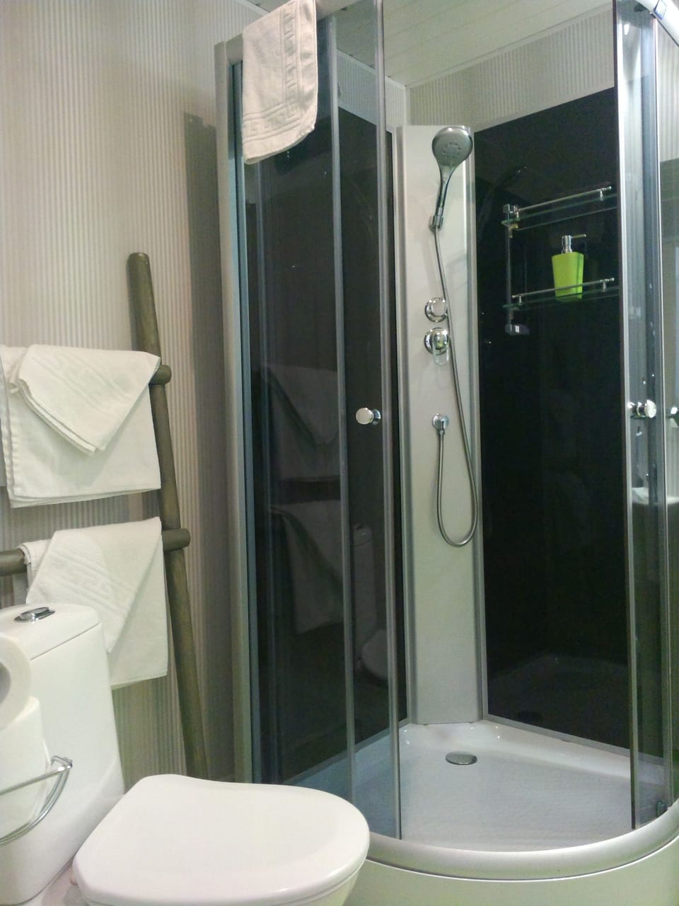 Superior Double Room | Bathroom | Shower, hair dryer, towels