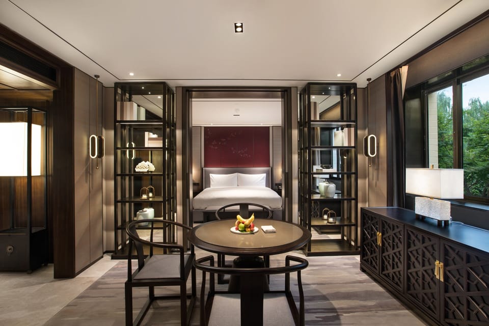Suite (Tanghua) | Premium bedding, down comforters, pillowtop beds, minibar