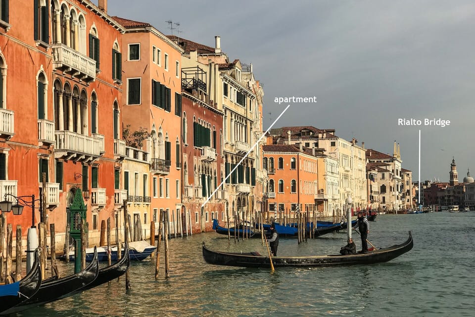 facade on the Grand Canal
