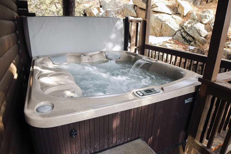 Personal Hot Tub on Deck