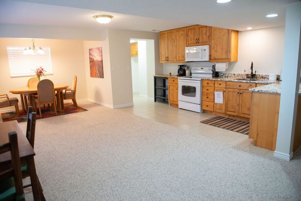 Huge private kitchen with all of the amenities