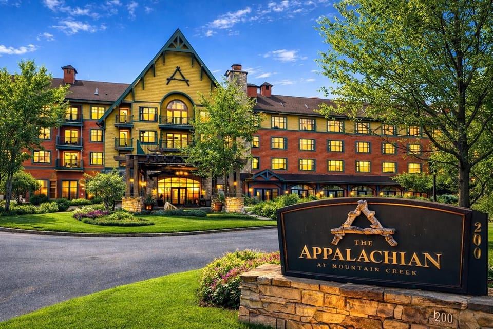 Welcome to The Appalachian Hotel @ The Mountain Creek Resort in Vernon New Jersey
