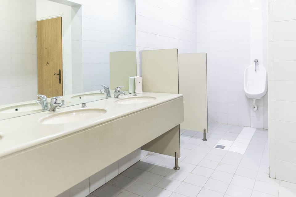 Towels, soap, toilet paper