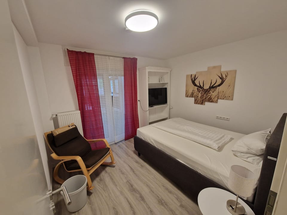 Double Room (Large Double Room) | Desk, laptop workspace, blackout drapes, free WiFi