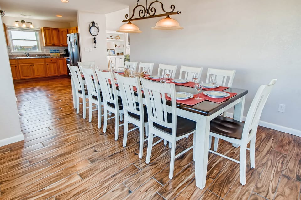 Close proximity to the kitchen is an added bonus at Beyond the Sea.