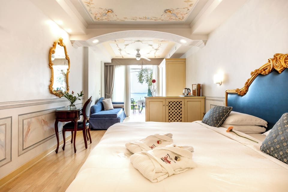 Deluxe Suite, 2 Bedrooms, Terrace, Lake View | Hypo-allergenic bedding, minibar, in-room safe, soundproofing