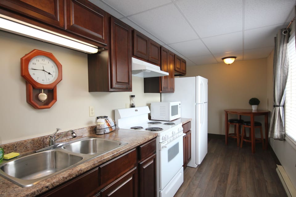 Standard Suite, 2 Queen Beds, Overwater | Private kitchen | Fridge, microwave, coffee/tea maker, electric kettle