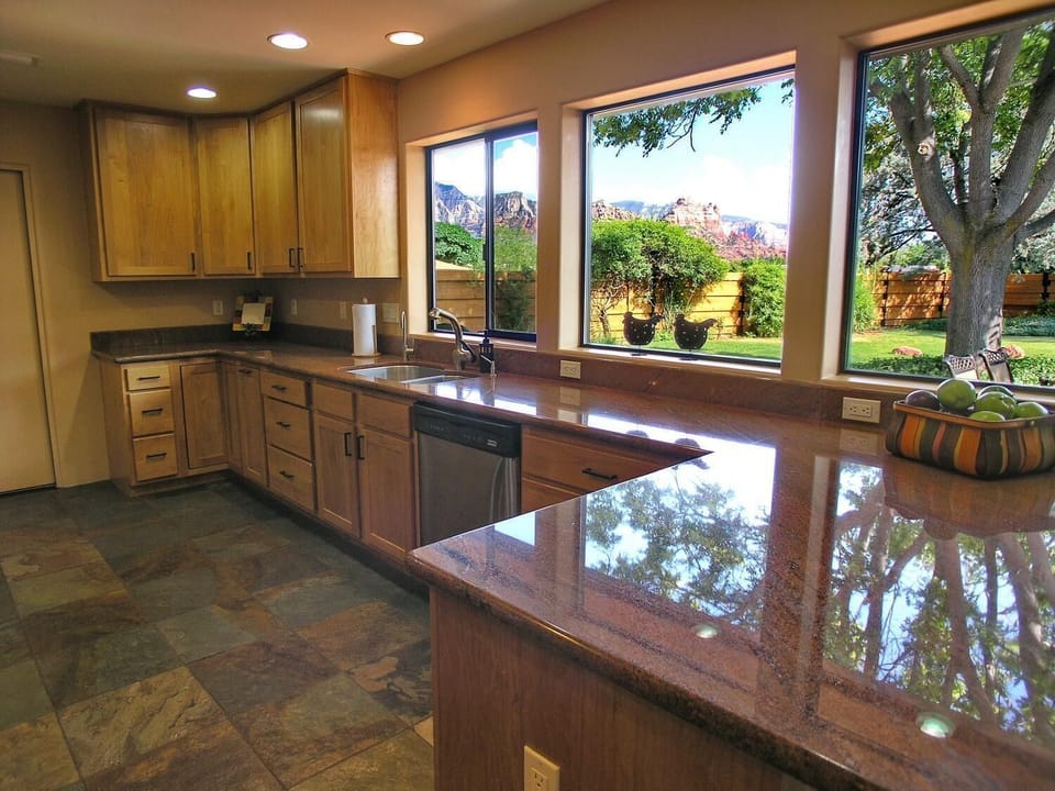 Kitchen with View