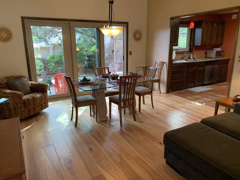 Living Room and Dining Area