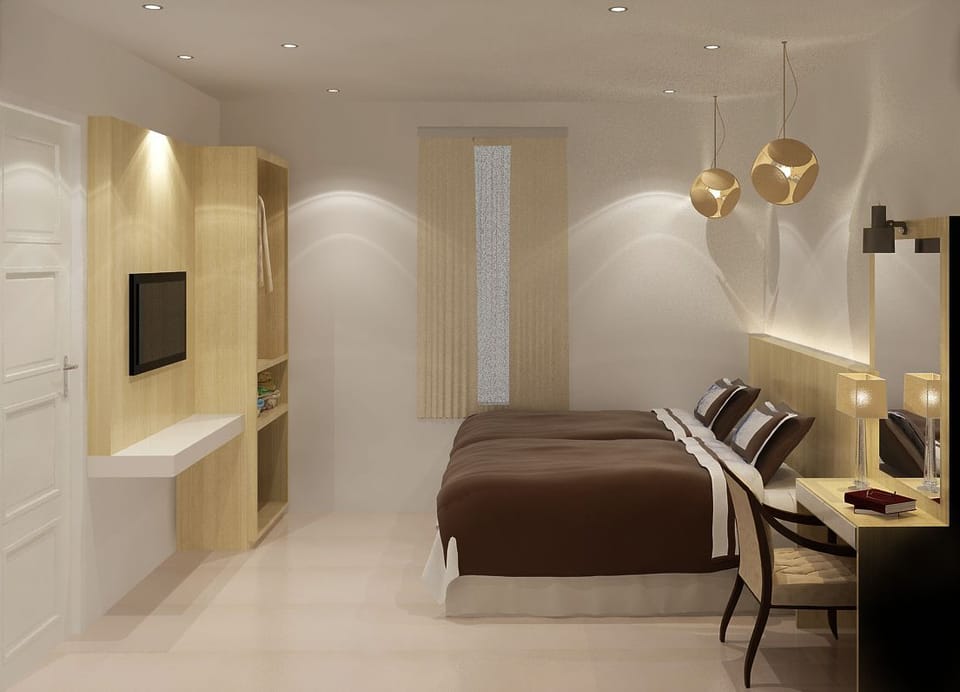 Superior Double or Twin Room | Desk, soundproofing, iron/ironing board (on request), WiFi (free)