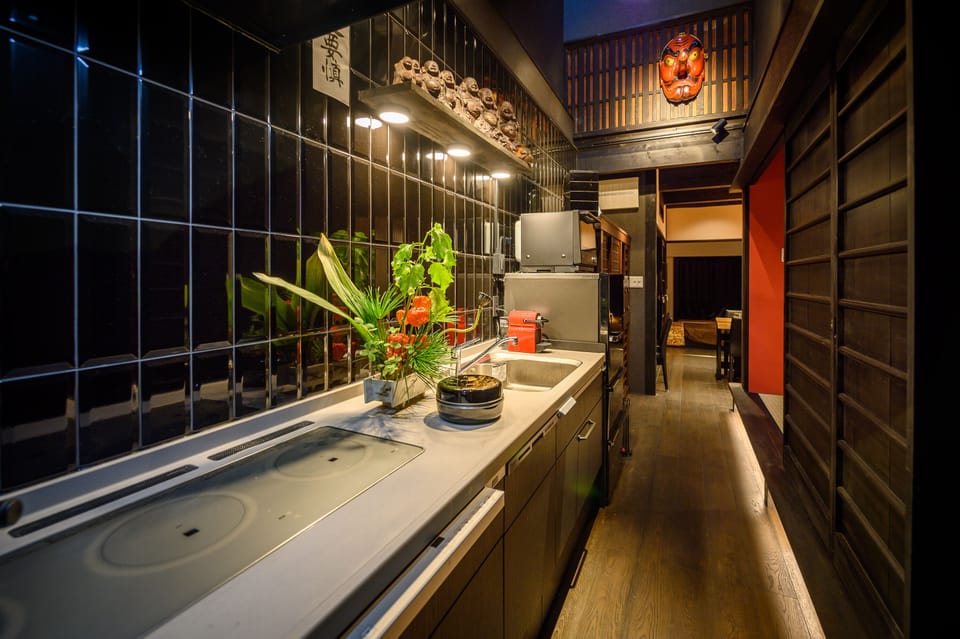 The ground floor kitchen.