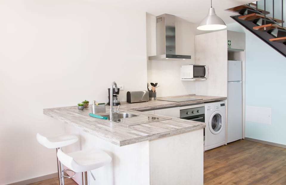 Fully equipped kitchen