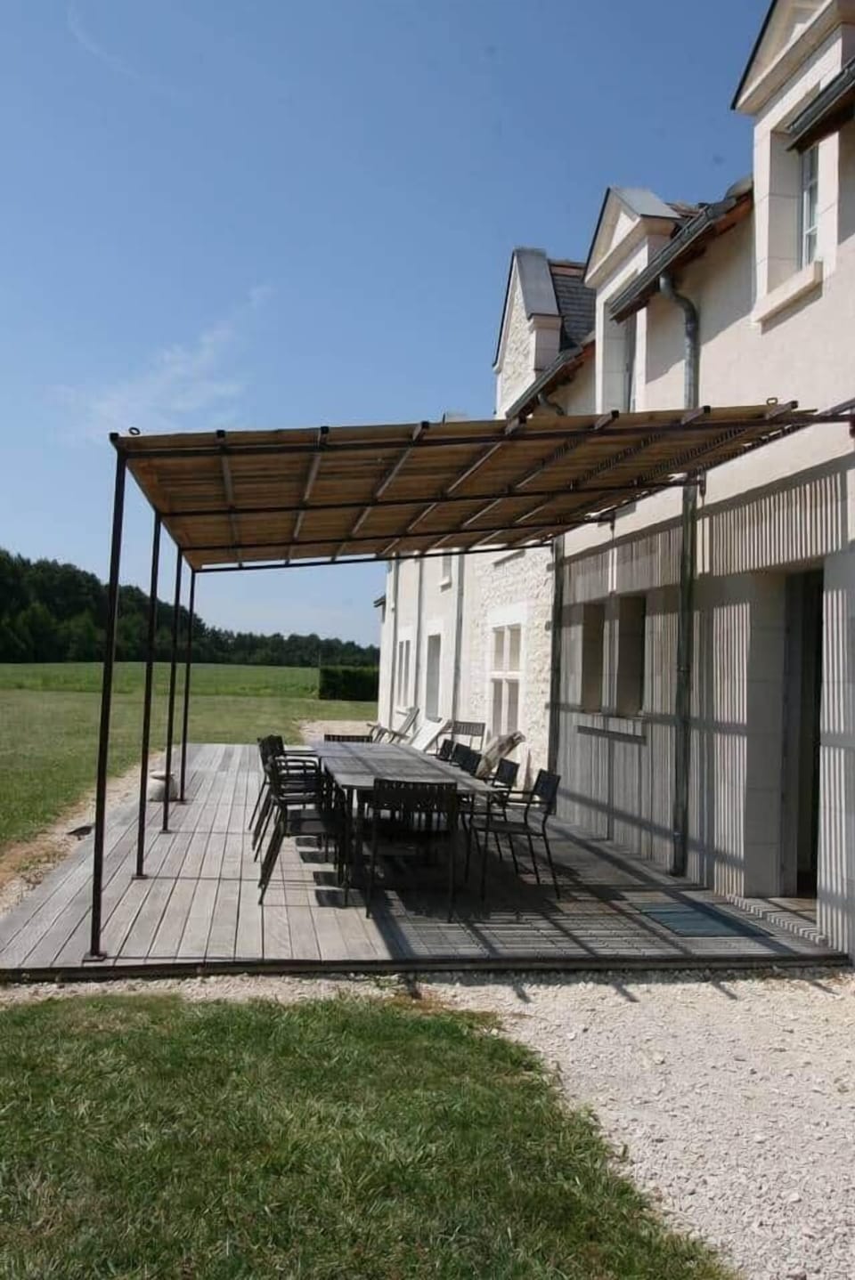 Terrasse ombragée