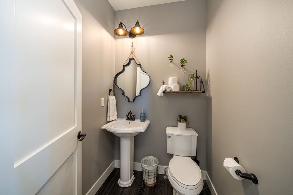 Powder room / mid-level