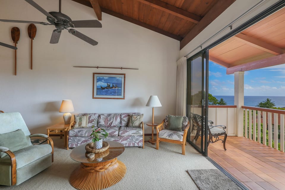 Living Area / Lanai - Living Area / Lanai