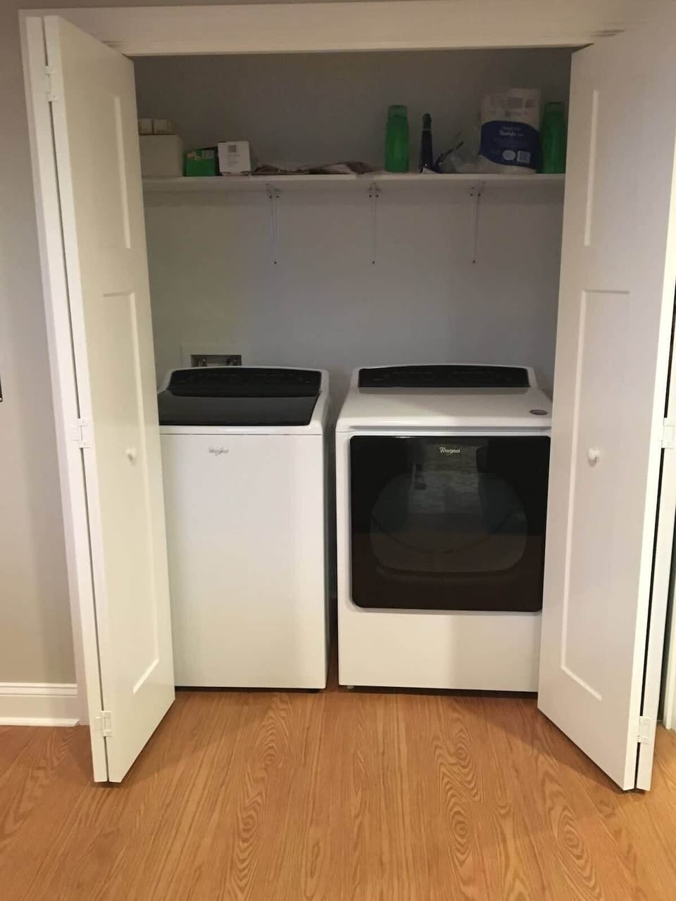 Lower Level - Washer & Dryer