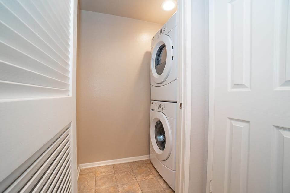 Washer and dryer