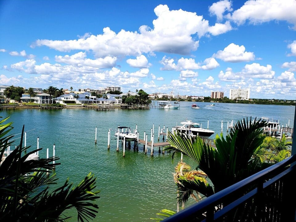 views from the 3rd floor balcony off of the master bedroom