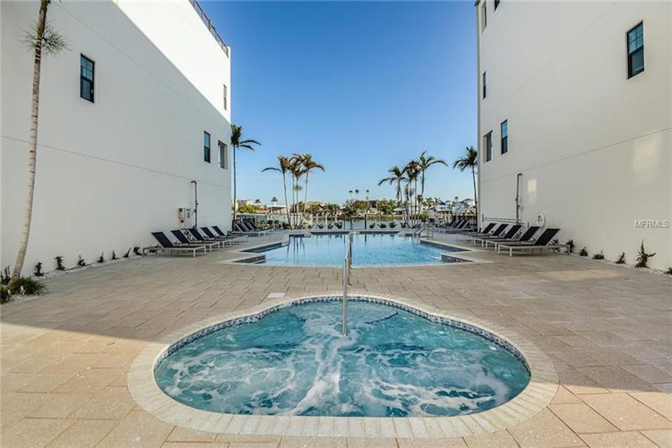 pool and spa only steps away from the townhouse