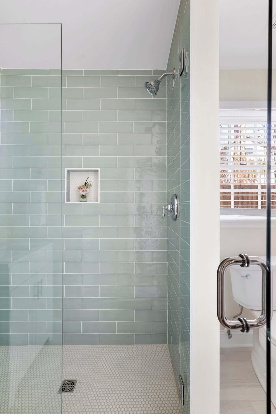 First floor: Bathroom #2: Walk-in Shower