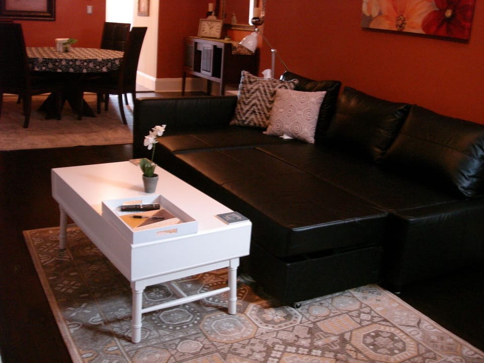 Pull Out Sofa in Living Room