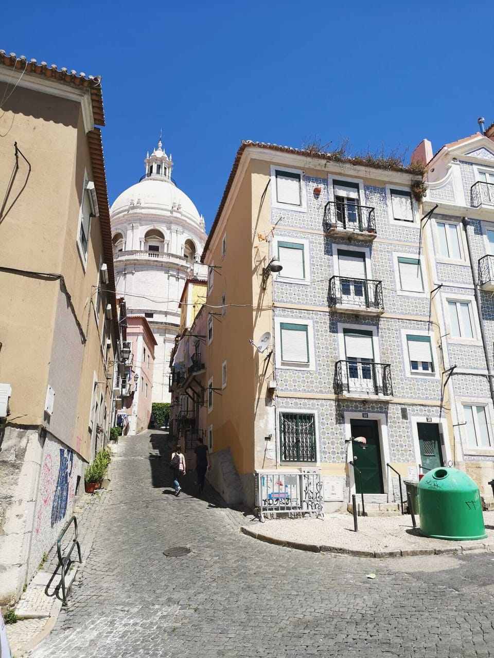 building view from outside (national pantheon in the back)