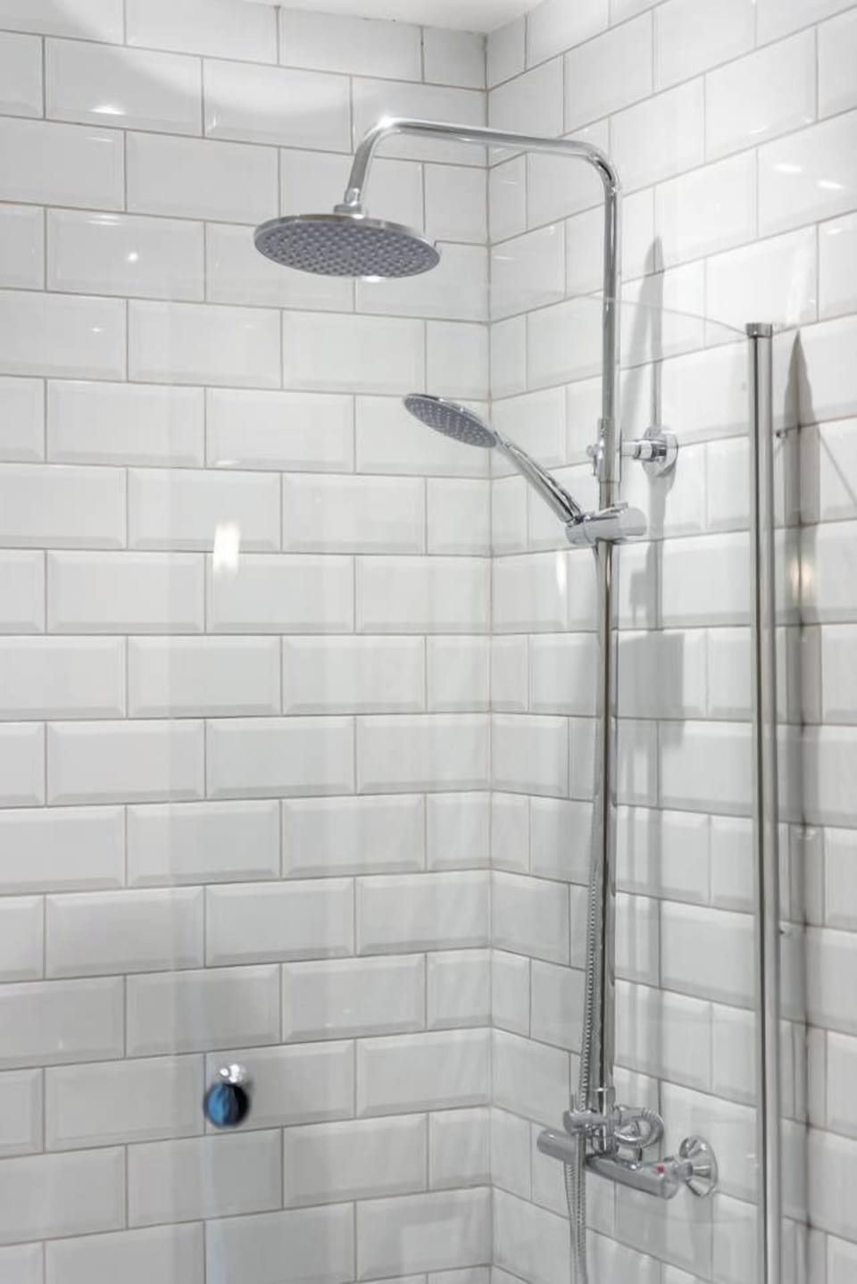 The dual head power shower.