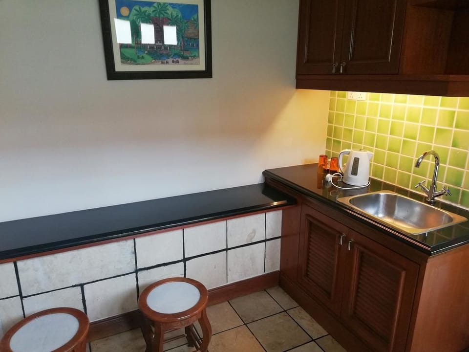 Premium Pool Villa | Private kitchenette | Fridge, electric kettle