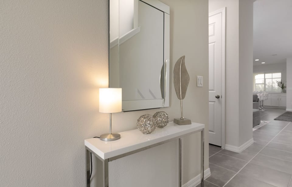 Thoughtfully curated decor ensures a truly homely feel.