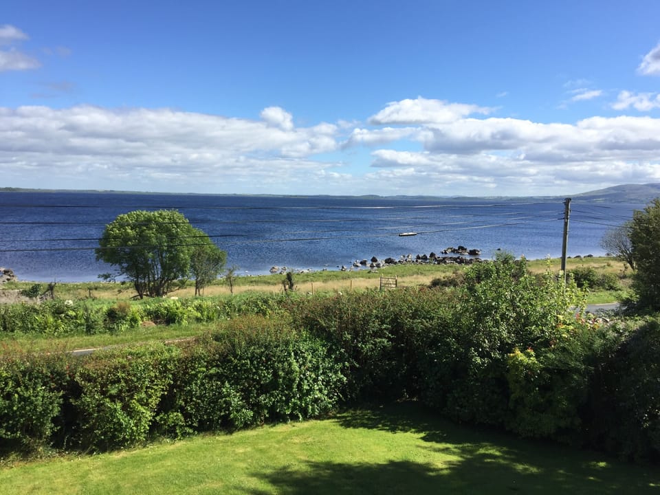 View of Lough Mask from Garden