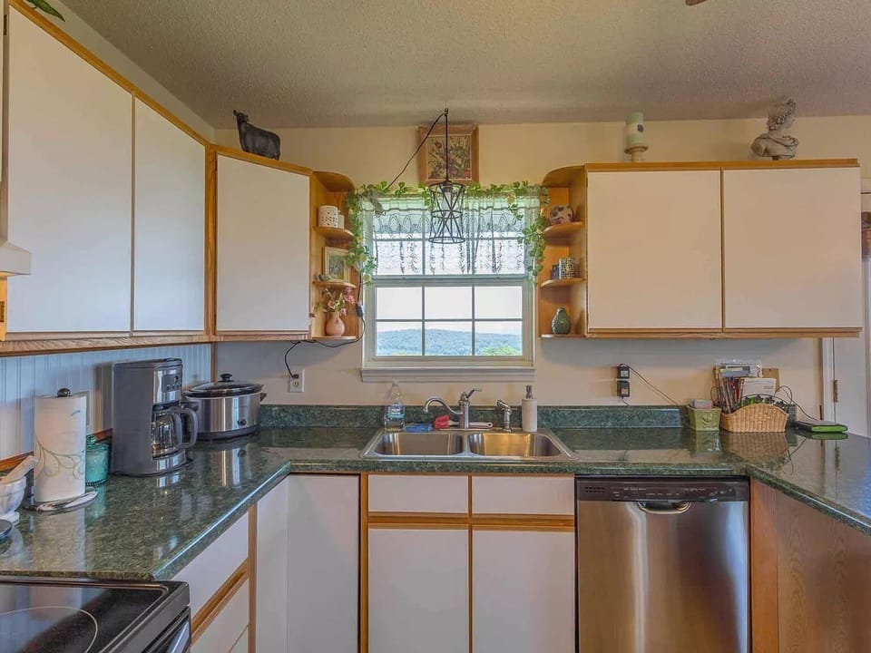 Upstairs kitchen