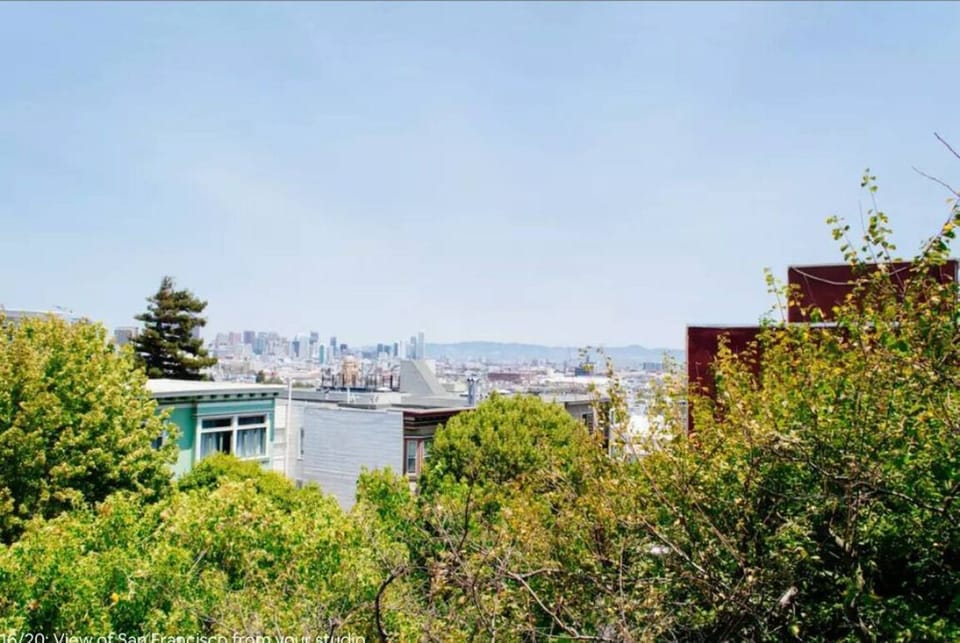 View from outside front door