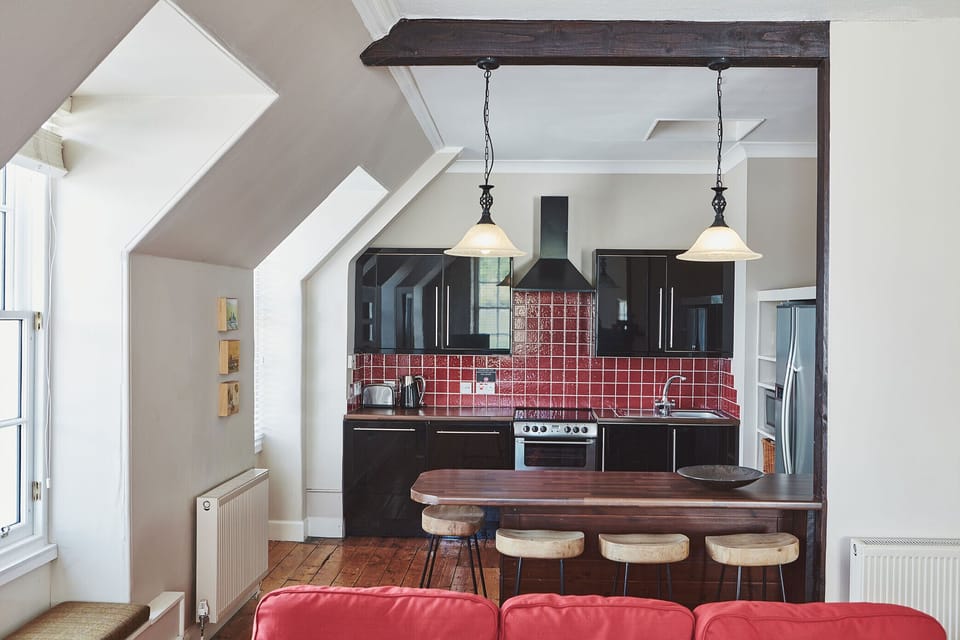 Family Apartment, Private Bathroom (Loch View (2 bedrooms)) | Private kitchen | Highchair