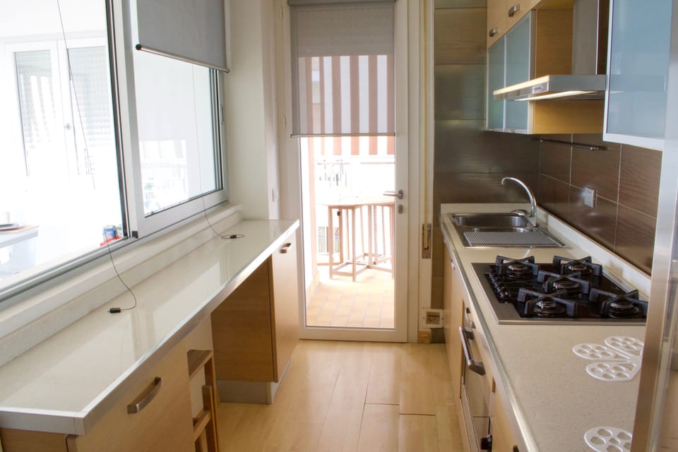 Luxury Apartment, 3 Bedrooms, Balcony | Private kitchen | Coffee/tea maker, full-size fridge, stovetop, cookware/dishes/utensils