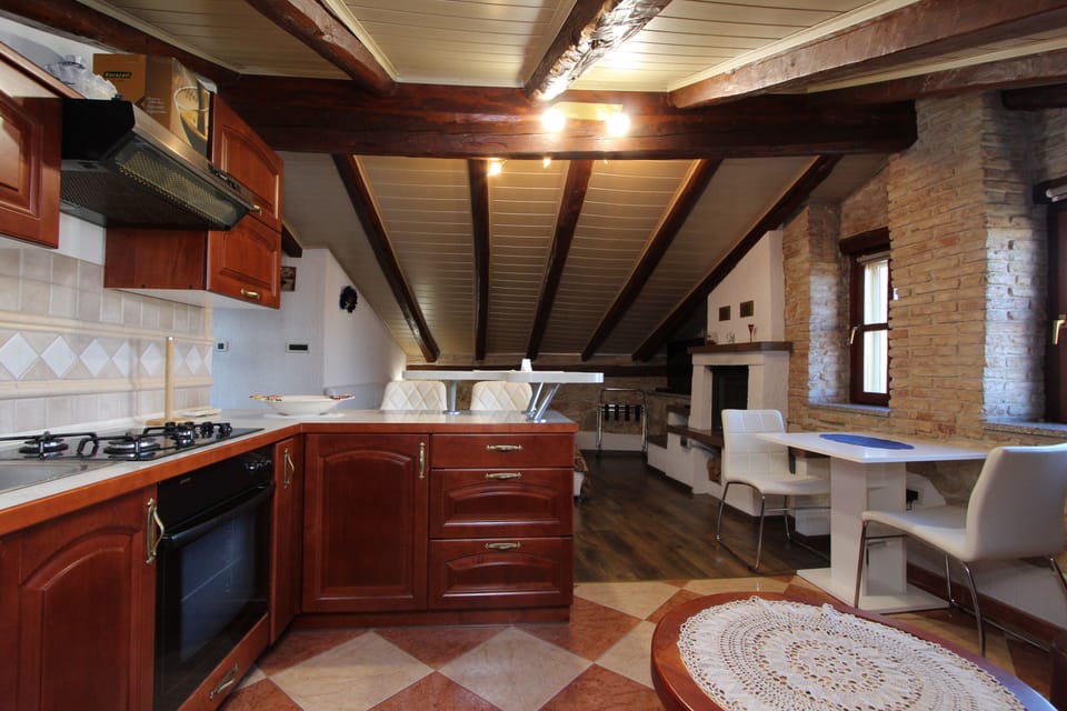 Studio | Private kitchen | Fridge, microwave, oven, stovetop