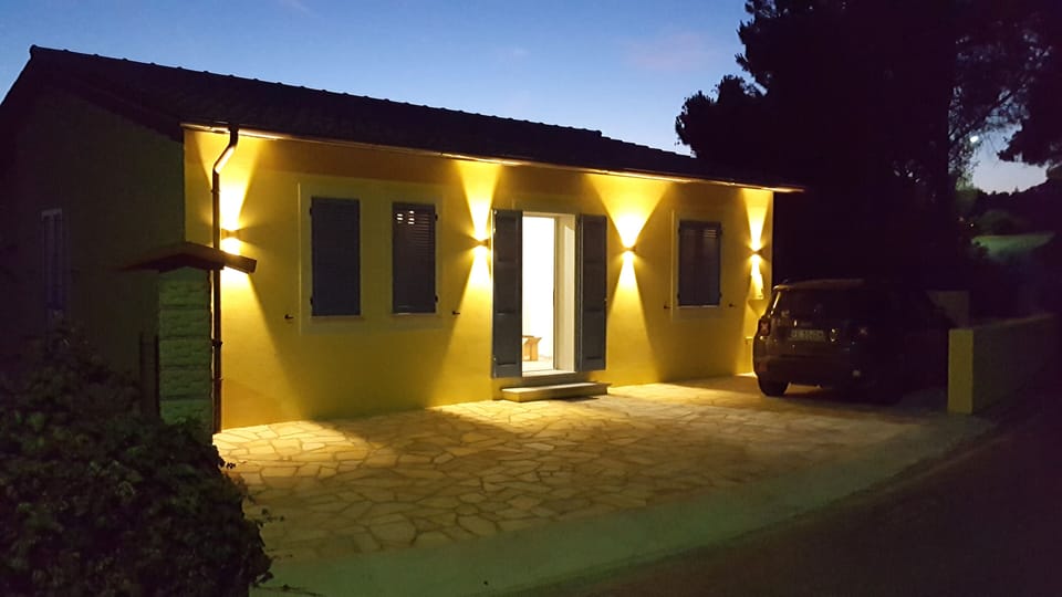 Front of property - evening/night