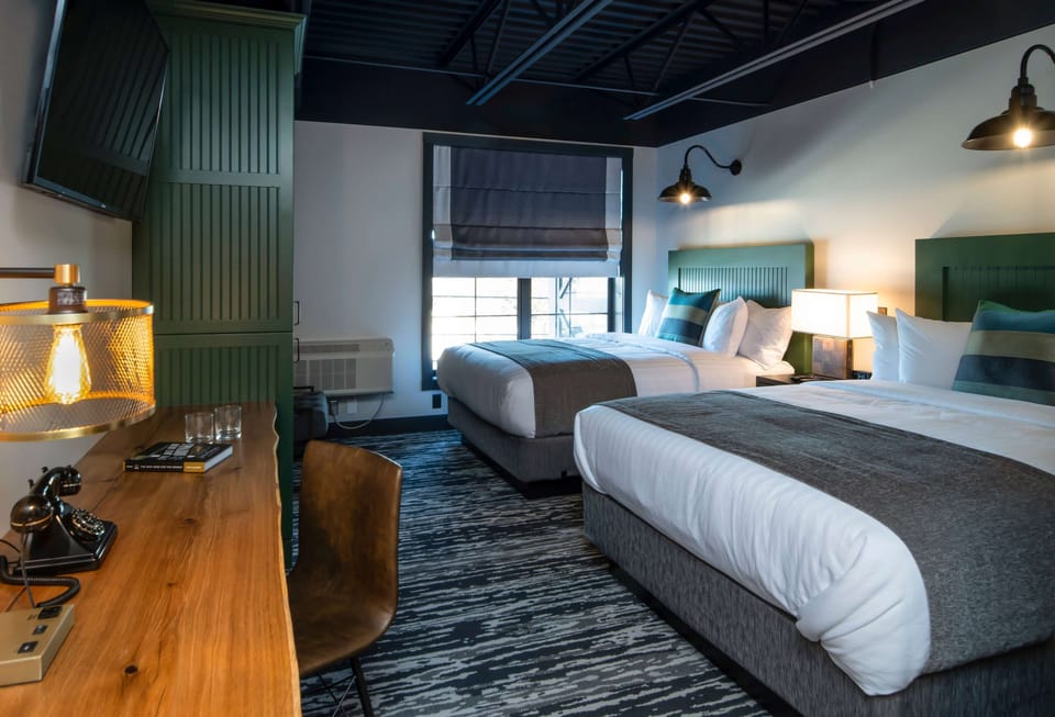 Room, 2 Queen Beds, Non Smoking | Premium bedding, pillowtop beds, individually decorated