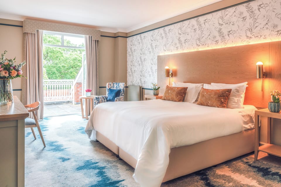 Signature Suite | Premium bedding, individually decorated, individually furnished, desk