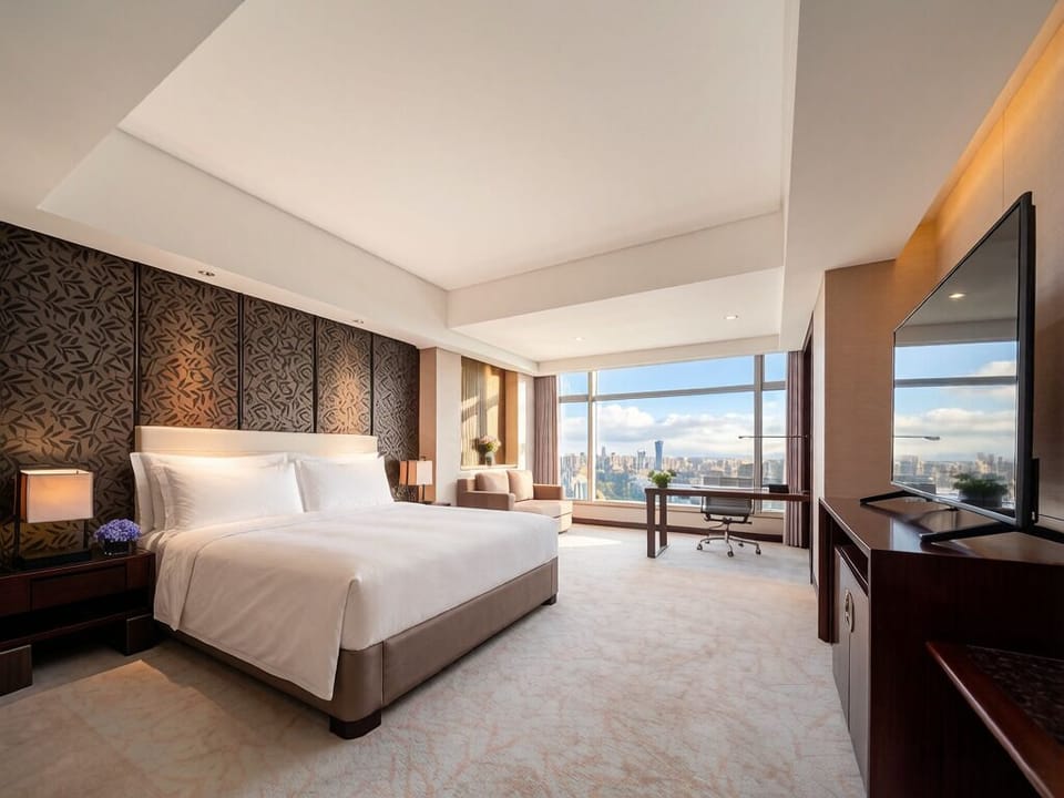 Superior King Room | Down comforters, minibar, in-room safe, desk
