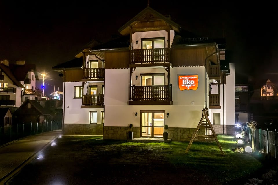 Front of property - evening/night